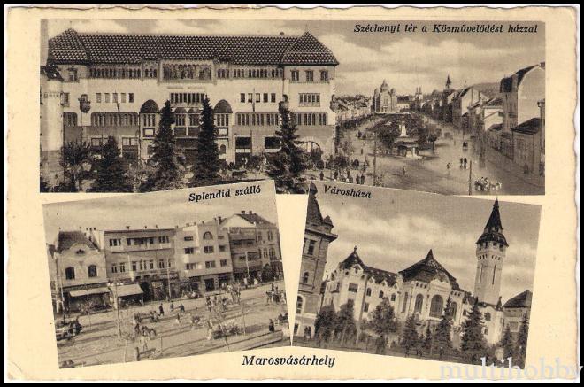 Carte postala Tirgu Mures - Colaj