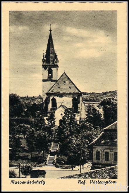 Carte postala Tirgu Mures - Biserica Reformata