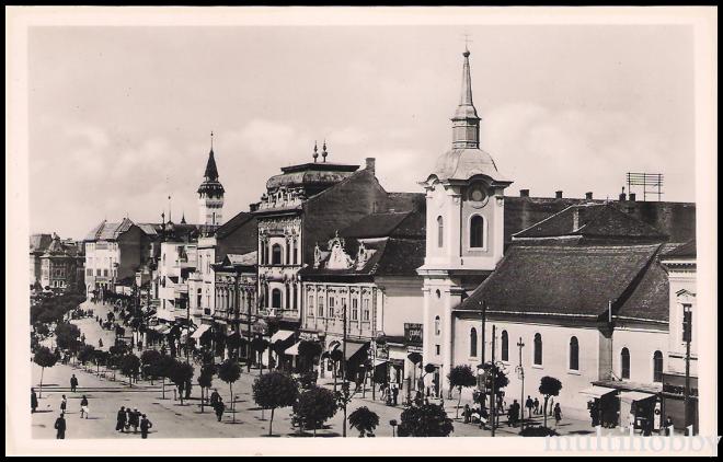 Carte postala Tirgu Mures - Centru - Piata Szechenyi