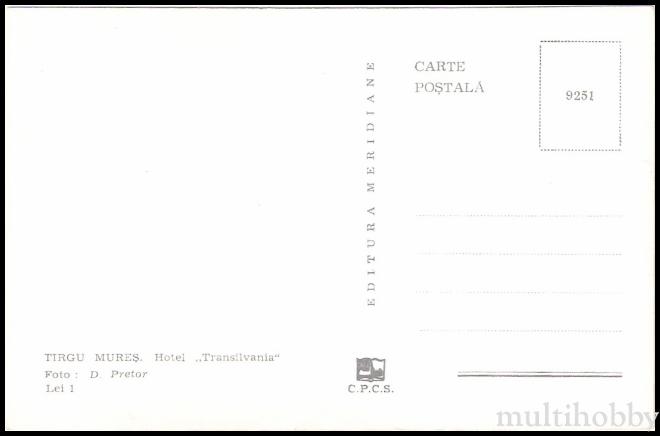 Carte postala Tirgu Mures - Hotel Transilvania/img/carti_postale/Tg-Mures0647_b.jpg