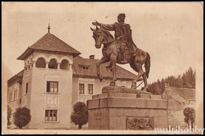 Statuia lui Avram Iancu - Loc. Cimpeni mutata din Tg.Mures