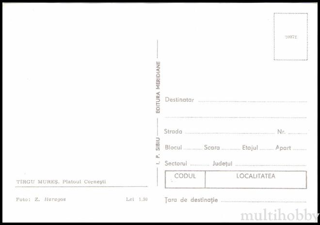 Carte postala Tirgu Mures - Platoul Cornesti/img/carti_postale/Tg-Mures0676_b.jpg
