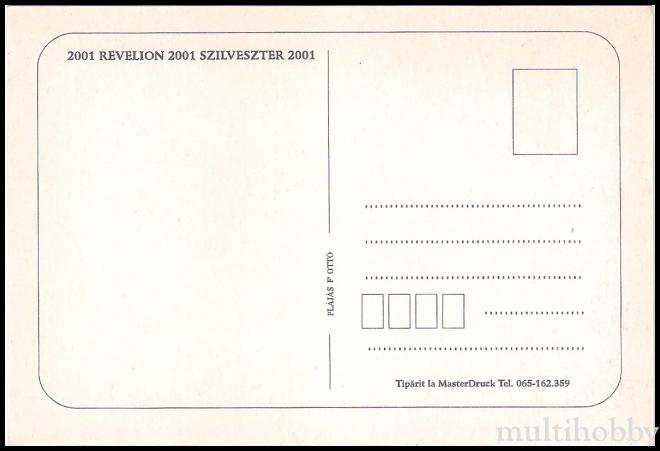 Carte postala Tirgu Mures - Revelion 2001
