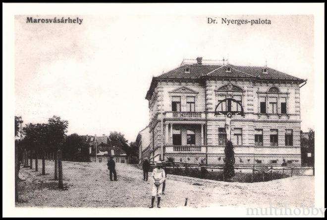 Carte postala Tirgu Mures - Palatul Doctorului Nyerges Gabor