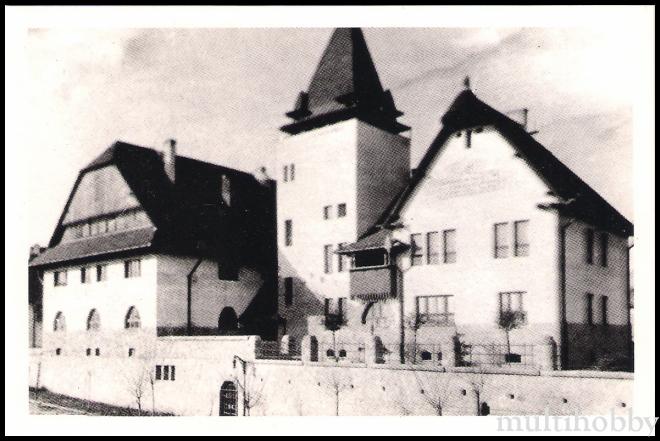 Carte postala Tirgu Mures - Cladirea de utilitatii 1940