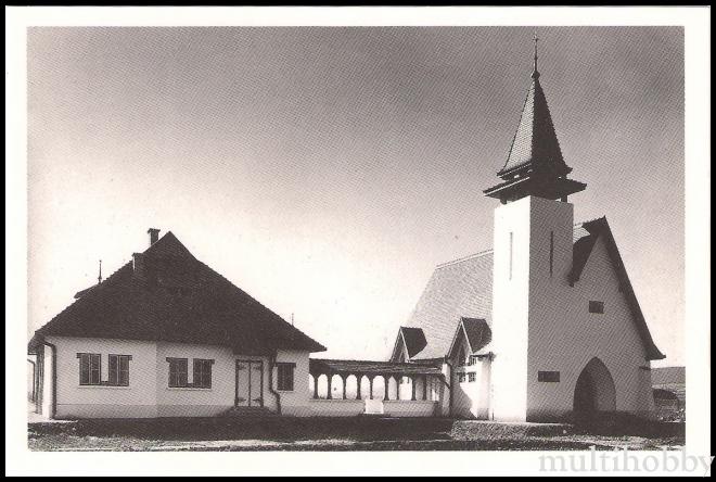 Carte postala Tirgu Mures - Biserica Reformata construita in 1937 de Szabadi