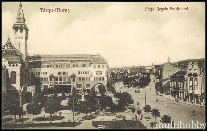 Carte postala Tirgu Mures - Centru - Piata Regele Ferdinand