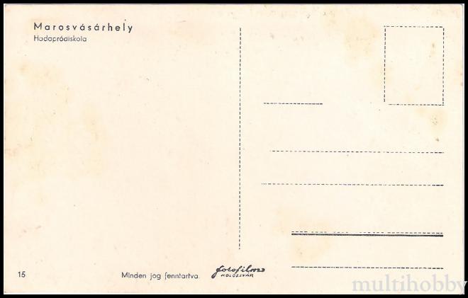 Carte postala Tirgu Mures - Liceul militar - Se vad cei 7 plopi pe malul Muresului/img/carti_postale/Tg-Mures0978_b.jpg