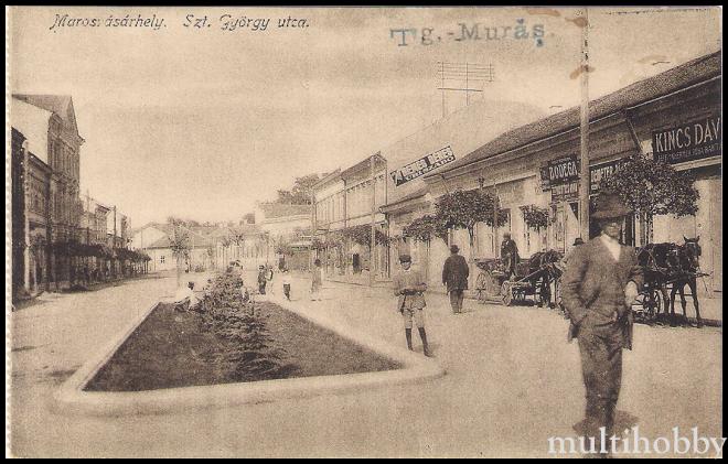 Carte postala Tirgu Mures - Strada Sf. Gheorghe