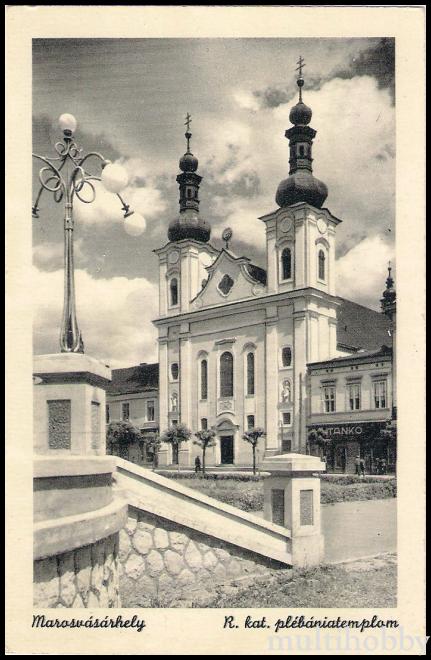 Carte postala Tirgu Mures - Biserica Romano - Catolica