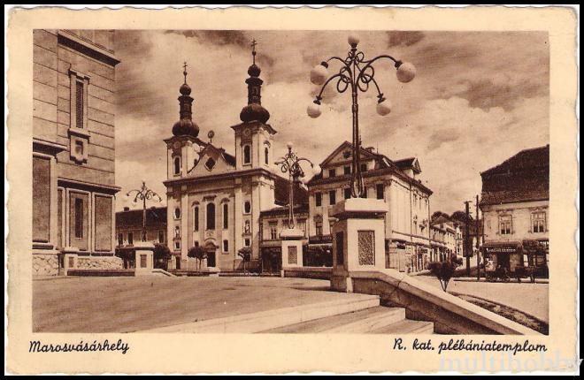 Carte postala Tirgu Mures - Biserica Romano-Catolica