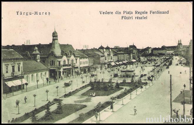 Carte postala Tirgu Mures - Centru - Piata Regele Ferdinand