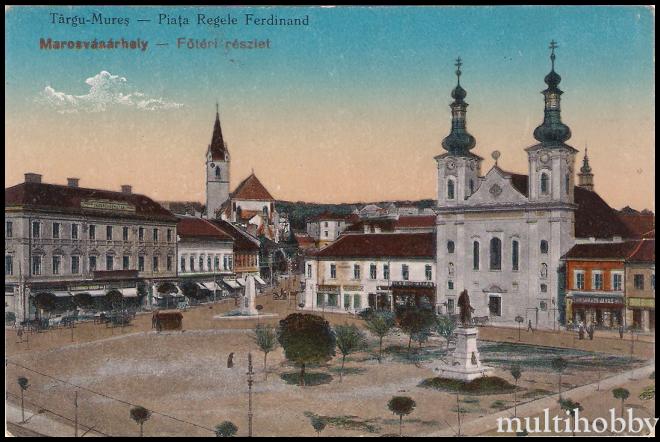 Carte postala Tirgu Mures - Centru - Piata Regele Ferdinand