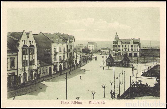 Carte postala Tirgu Mures - Piata Albina