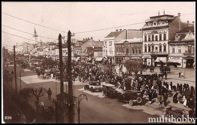 Carte postala Tirgu Mures - Centru - Piata Regele Ferdinand