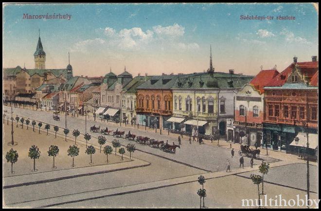 Carte postala Tirgu Mures - Centru - Piata Szechenyi