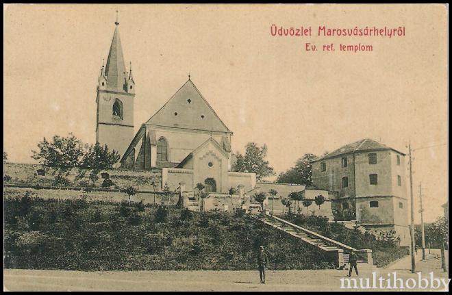 Carte postala Tirgu Mures - Biserica Reformata