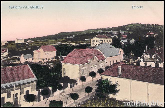 Carte postala Tirgu Mures - Strada Trebely