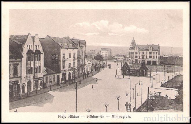 Carte postala Tirgu Mures - Piata Albina