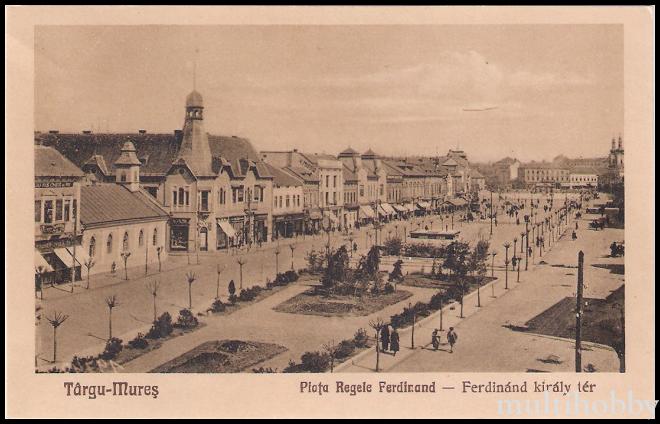 Carte postala Tirgu Mures - Centru - Piata Szechenyi