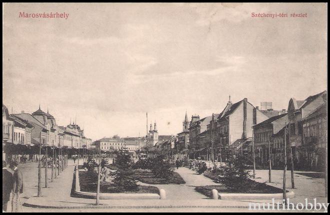 Carte postala Tirgu Mures - Centru - Piata Szechenyi