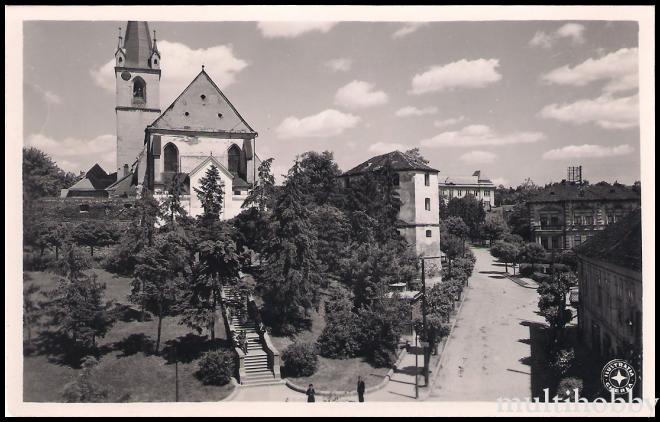 Carte postala Tirgu Mures - Biserica Reformata