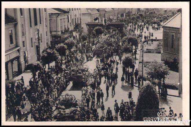 Carte postala Tirgu Mures - 10.09.1940 Comemorarea eliberarii Ardealului