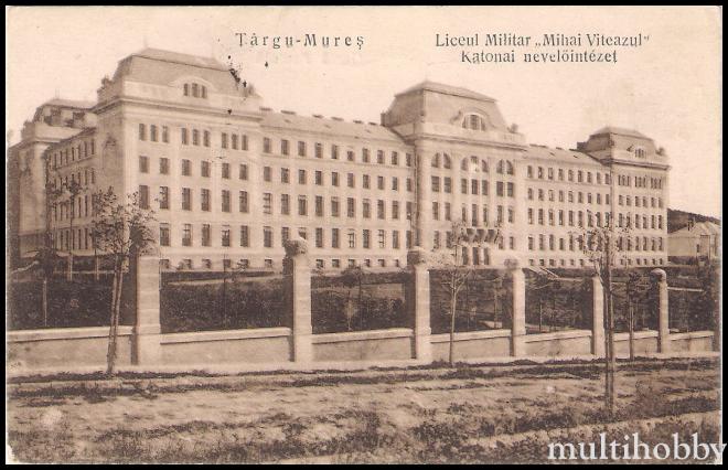 Carte postala Tirgu Mures - Liceul militar Mihai Viteazul