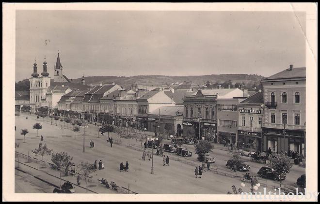 Carte postala Tirgu Mures - Centru - Piata Szechenyi