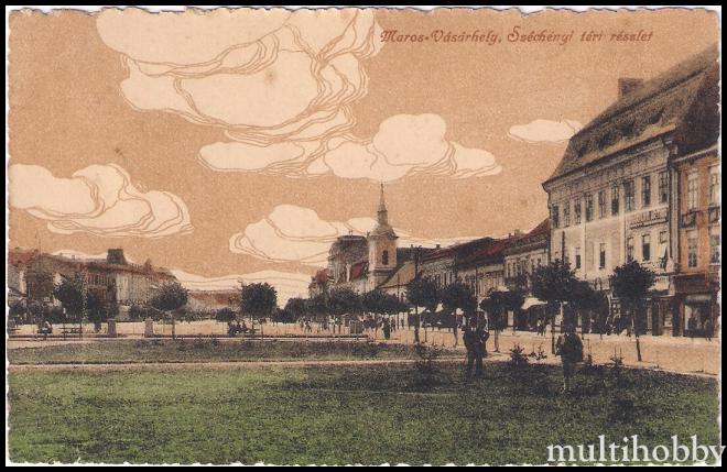 Carte postala Tirgu Mures - Centru - Piata Szechenyi