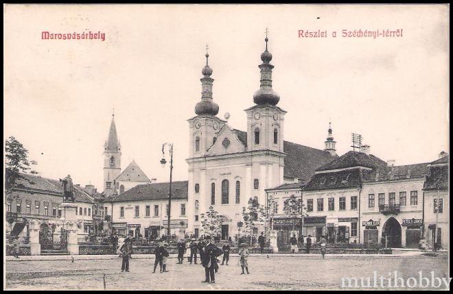 Carte postala Tirgu Mures - Centru - Piata Szechenyi