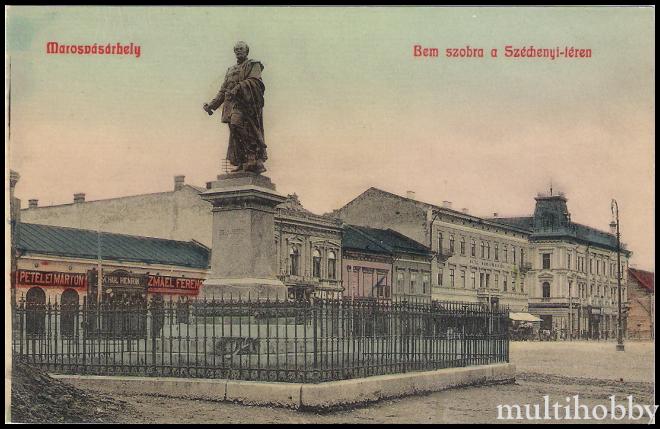 Carte postala Tirgu Mures - Statuia lui Bem