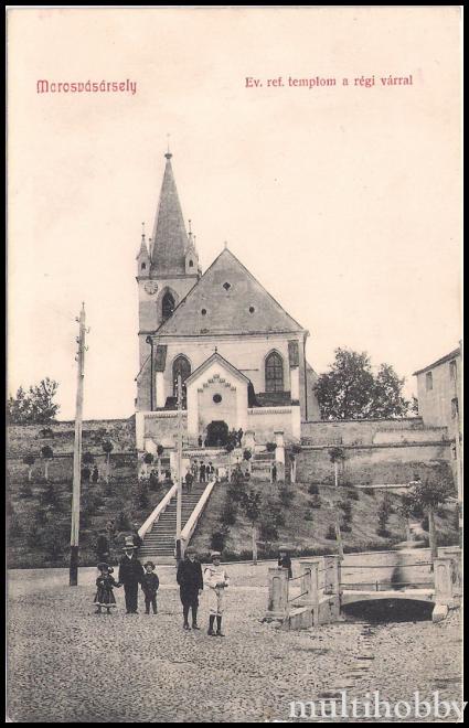 Carte postala Tirgu Mures - Biserica reformata