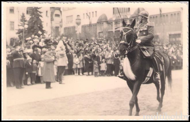 Carte postala Tirgu Mures - Parada de ZIUA REGELUI