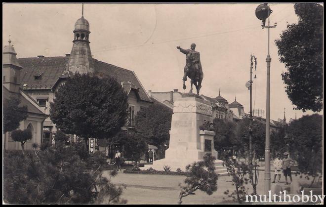 Carte postala Tirgu Mures - Statuia lui Avram Iancu