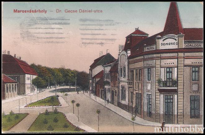 Carte postala Tirgu Mures - Strada Dr. Gecse Daniel