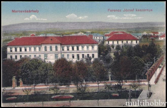 Carte postala Tirgu Mures - Cazarma - Ferencz Jozsef