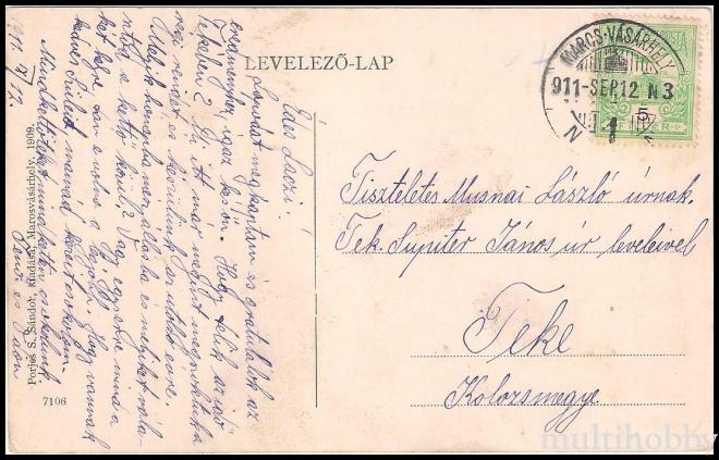 Carte postala Tirgu Mures - Centru - Piata Szechenyi si Strada Deak-Ferencz/img/carti_postale/Tg-Mures1541_b.jpg