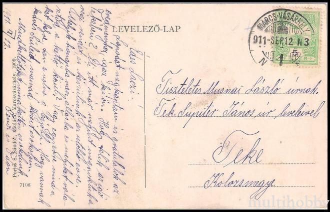 Carte postala Tirgu Mures - Centru - Piata Szechenyi si Strada Deak-Ferencz/img/carti_postale/Tg-Mures1541_b.jpg