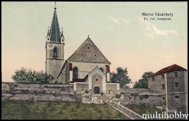 Carte postala Tirgu Mures - Biserica Reformata