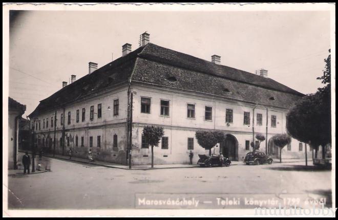 Carte postala Tirgu Mures - Biblioteca Teleki