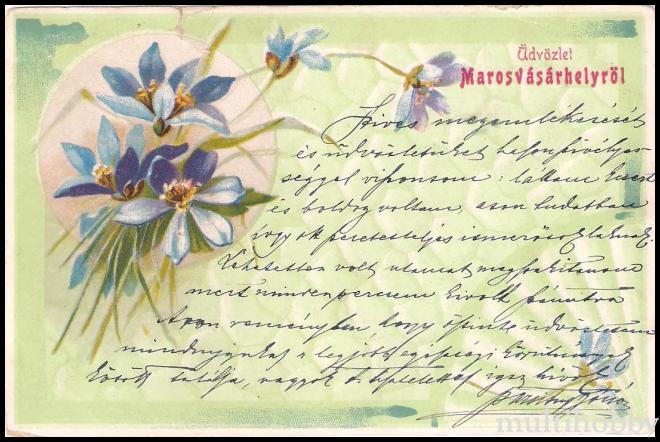 Carte postala Tirgu Mures - Felicitare 01