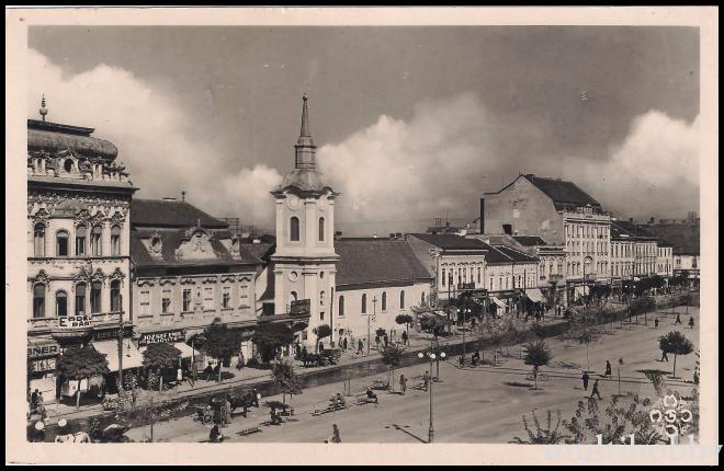 Carte postala Tirgu Mures - Centru - Piata Szechenyi