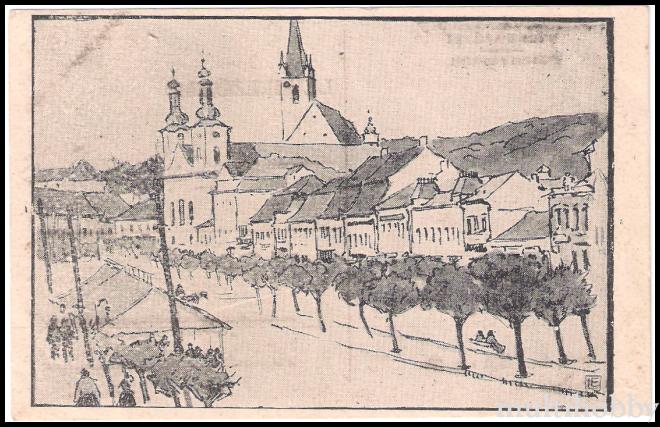Carte postala Tirgu Mures - Centru