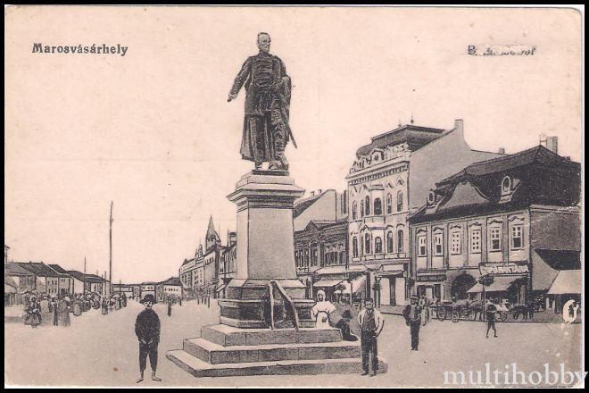 Carte postala Tirgu Mures - Statuia Lui Bem