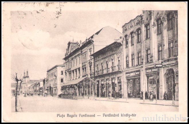 Carte postala Tirgu Mures - Piata Regele Ferdinand