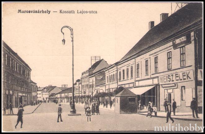 Carte postala Tirgu Mures - Strada Kossuth Lajos