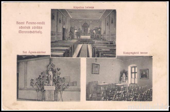 Carte postala Tirgu Mures - Scoala De Maicute Szent Ferenc