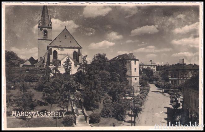 Carte postala Tirgu Mures - Biserica reformata