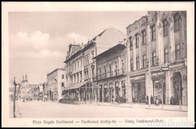 Carte postala Tirgu Mures - Piata Regele Ferdinand